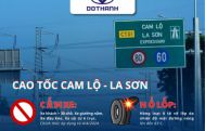 Cao tốc Cam Lộ - La Sơn: Cấm xe khách 30 chỗ, xe tải nặng và tình trạng xe vỡ lốp do mặt đường nóng